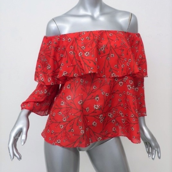 Alice + Olivia Tops - Alice + Olivia Off-Shoulder Top Meagan